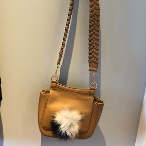 Jules Kae Anthropologie Pom Pom Crossbody